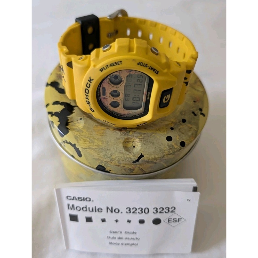 Casio G-Shock DW-6900 Ed Sheeran  Hodinkee Limited Edition Yellow Watch Full Set